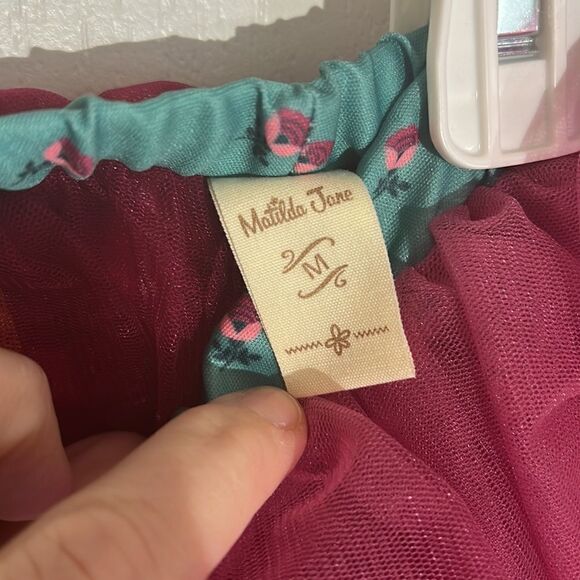 Girls Matilda Jane Tulle Skirt and reindeer headband with boot caps - Picture 6 of 11